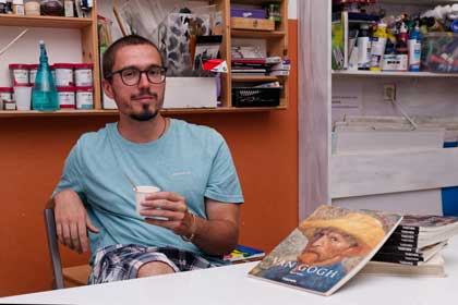 ANTON DAVIDOVIĆ, akademski slikar